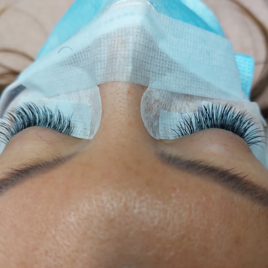 Wimperextensions resultaat